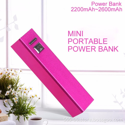 Universal charger USB POWER PACK Cube Power Bank 2600mAh